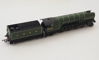 Lot 92 - A pair of HORNBY OO gauge LNER steam locos...
