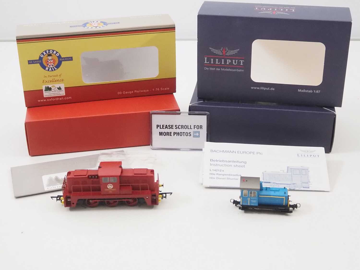 Lot 97 - An OXFORD RAIL OO gauge Janus diesel shunting...