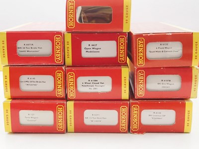 Lot 108 - A group of HORNBY OO gauge wagons mostly...
