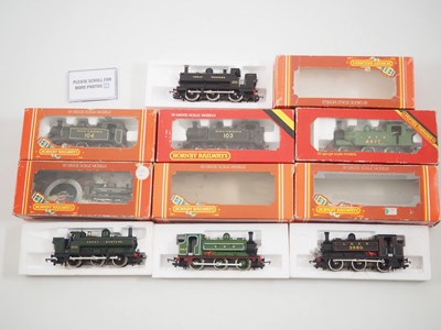 Lot 118 - A group of HORNBY OO gauge small steam tank...