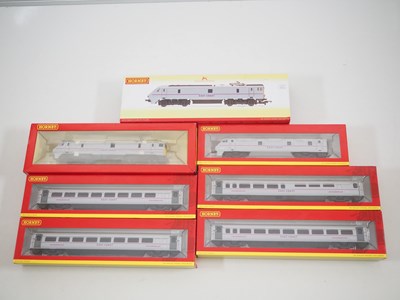 Lot 120 - A HORNBY OO gauge R3365 class 91 electric...