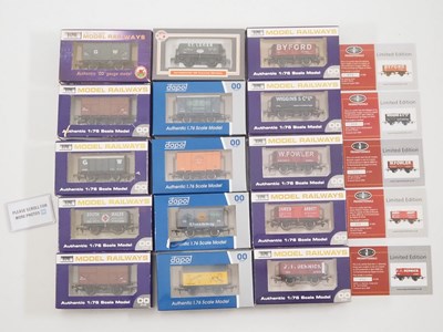 Lot 124 - A group of DAPOL OO gauge wagons, in various...