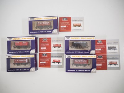 Lot 124 - A group of DAPOL OO gauge wagons, in various...