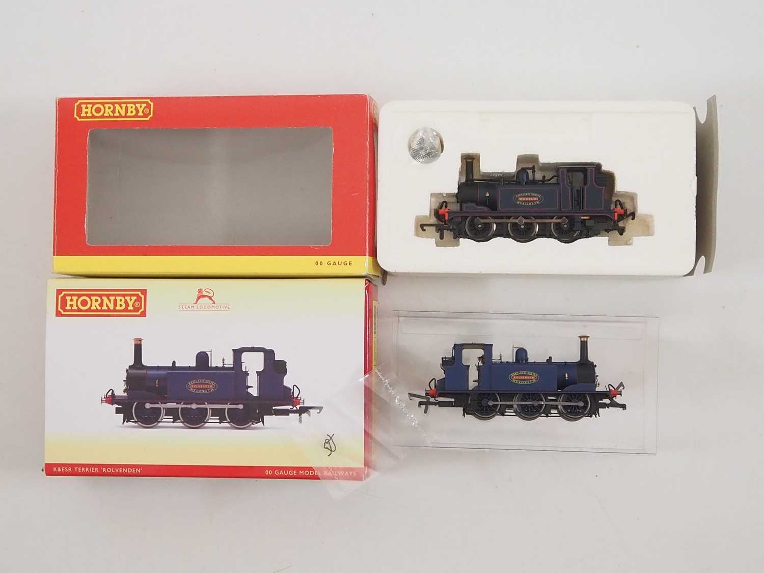 Lot 140 - A pair of HORNBY OO gauge 'Terrier' steam...