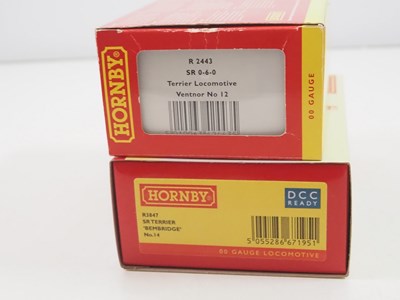 Lot 141 - A pair of HORNBY OO gauge 'Terrier' steam...