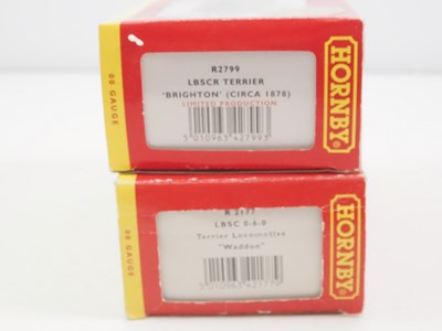 Lot 142 - A pair of HORNBY OO gauge 'Terrier' steam...