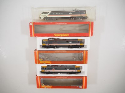 Lot 148 - A group of three HORNBY OO gauge electric...