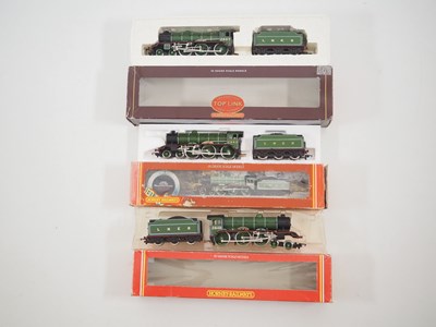 Lot 155 - A group of three HORNBY OO gauge class B17...