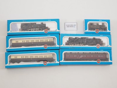 Lot 172 - A group of AIRFIX OO gauge steam locomotives...