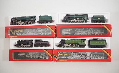 Lot 174 - A group -of HORNBY OO gauge steam locomotives...