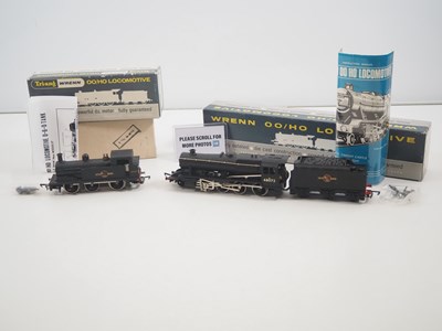 Lot 201 - A pair of WRENN OO gauge steam locomotives...
