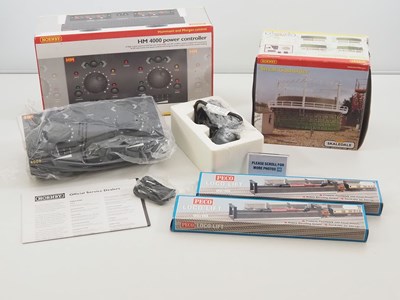 Lot 215 - A group of OO gauge model railway accessories...