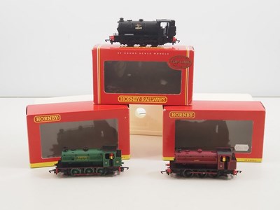 Lot 223 - A group of HORNBY OO gauge Class J94 steam...