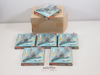 Lot 618 - A DINKY 733 trade box of 6x F-4K Phantom II...