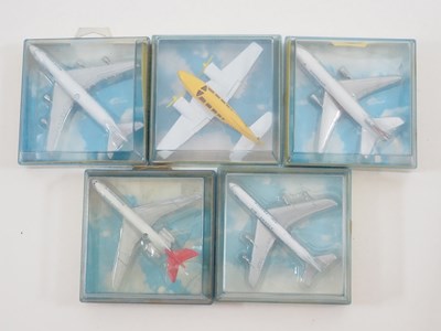 Lot 689 - A group of CORGI (Lintoys) diecast aircraft -...