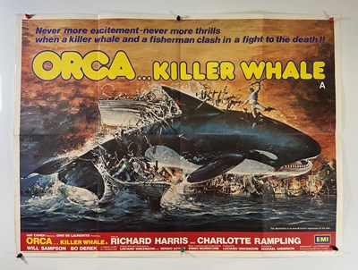 Lot 46 - A group of Action and adventure UK Quad film...