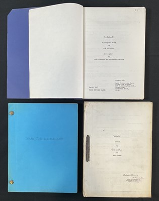 Lot 423 - A group of 3 film scripts comprising a third...