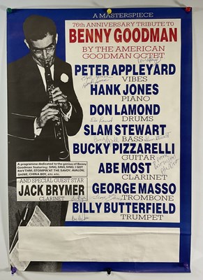 Lot 474 - A JAZZ concert poster signed by the artists...