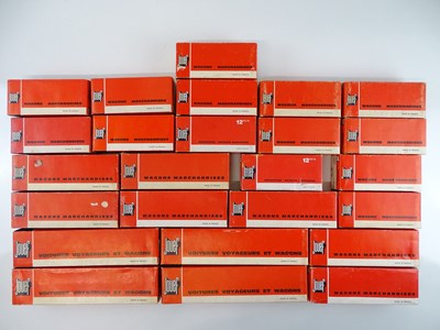 Lot 24 - A group of European Outline goods wagons by...