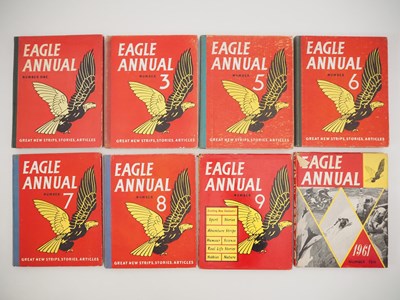 Lot 98 - EAGLE ANNUALS #1, 3, 5, 6, 7, 8, 9, 10 (8 in...