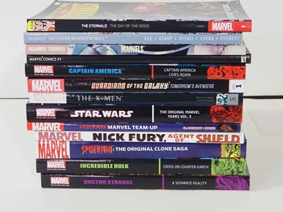 Lot 376 - MARVEL TRADE PAPERBACK LOT (52 in Lot) - Large...