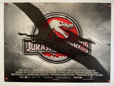 Lot 49 - A group of Jurassic Park UK Quad film posters...
