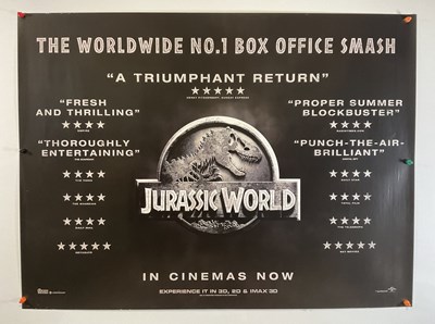 Lot 49 - A group of Jurassic Park UK Quad film posters...