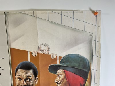 Lot 38 - TRADING PLACES (1983) UK Quad film poster,...