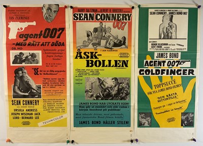 Lot 252 - JAMES BOND : DR NO, THUNDERBALL and GOLDFINGER...