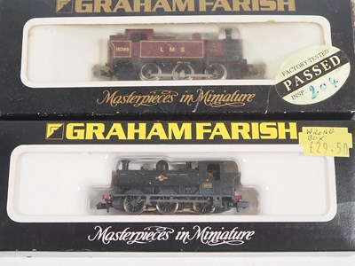 Lot 4 - A group of boxed and unboxed N gauge steam...
