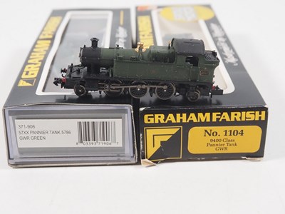 Lot 5 - A group of GRAHAM FARISH N gauge steam tank...