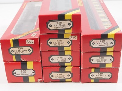 Lot 57 - A group of HORNBY OO gauge steam locomotives...