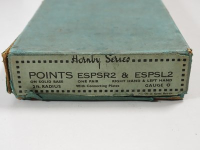 Lot 74 - A group of boxed and unboxed HORNBY O gauge...