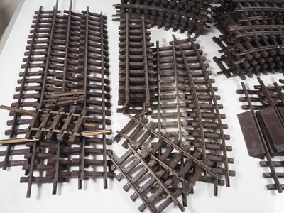 Lot 84 - A large quantity of LGB G scale brass track...