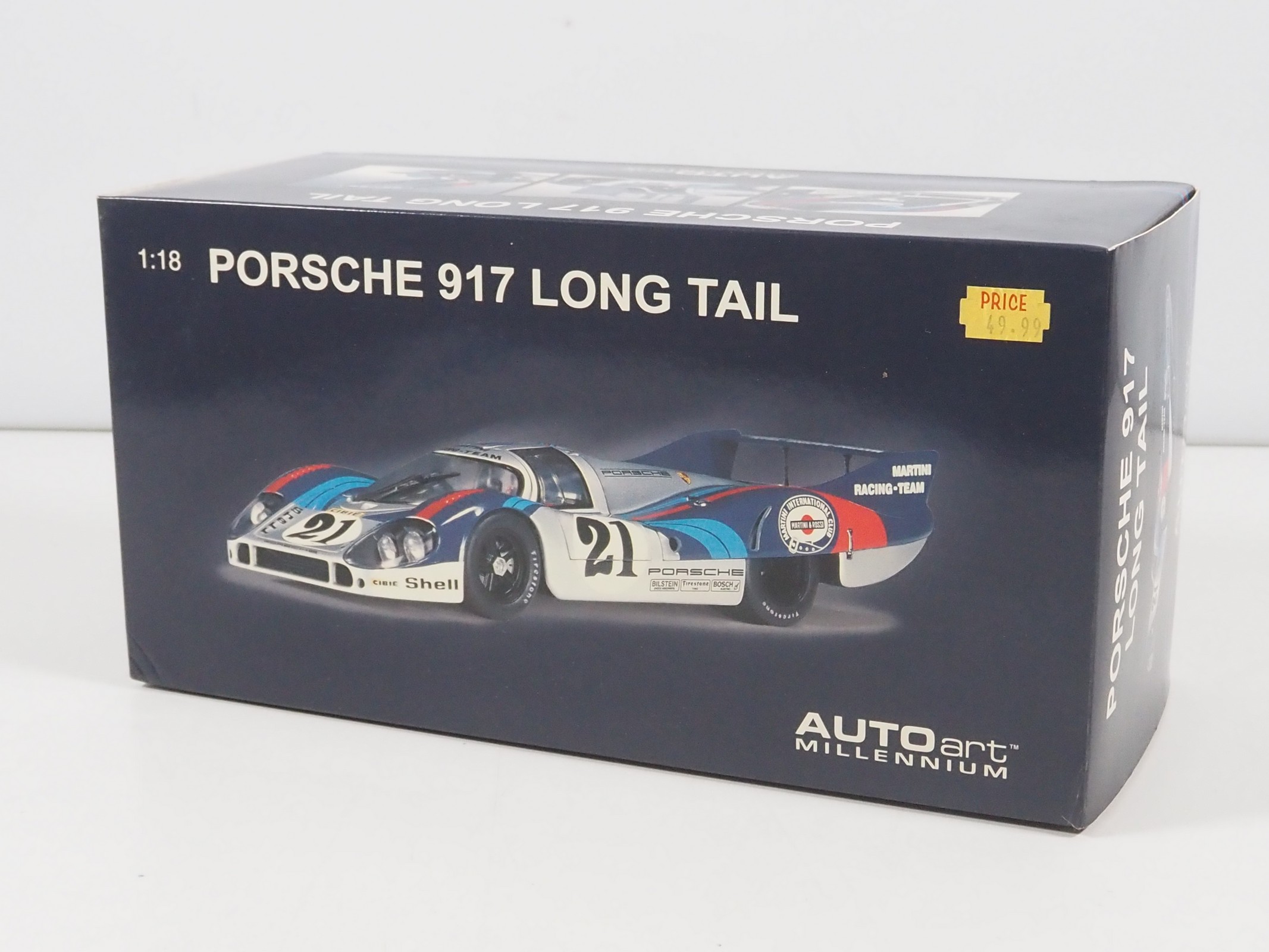 Lot 242 - An AUTOART 1:18 scale Porsche 917 Long Tail