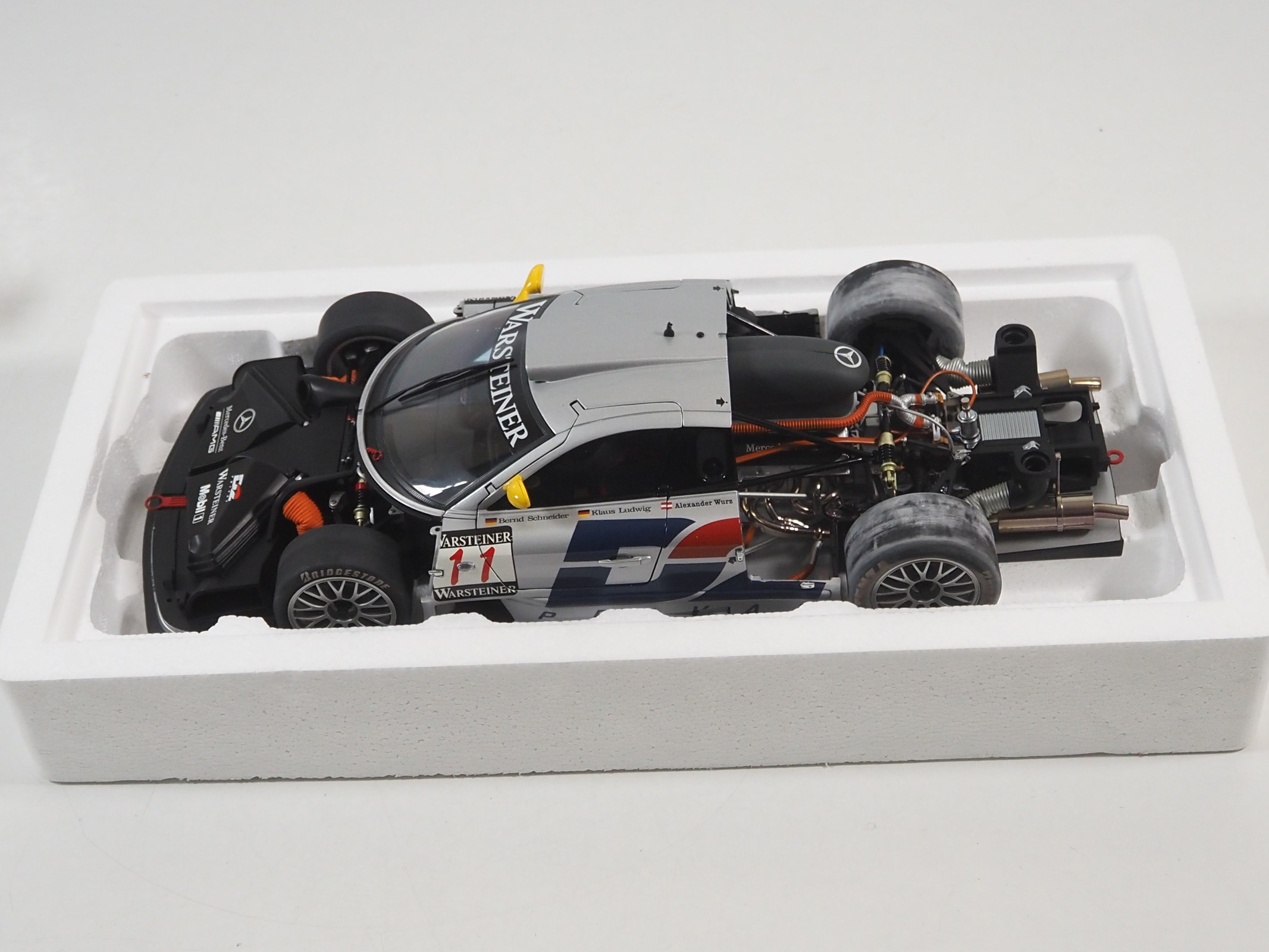 Lot 263 - An AUTOART 1:12 scale Mercedes Benz CLK GTR