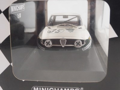 Lot 276 - A MINICHAMPS 1:18 scale Alfa Romeo GTA 1300