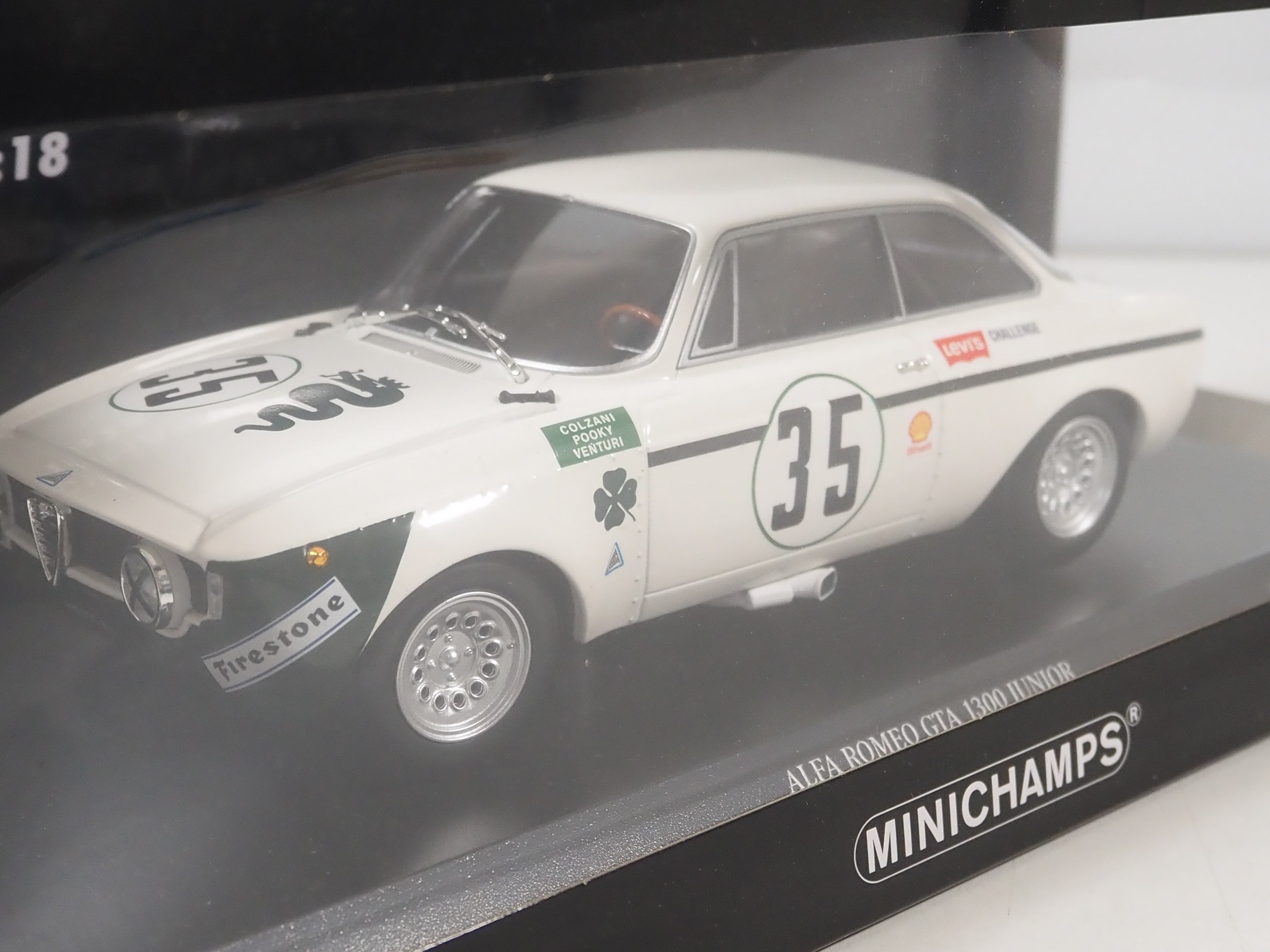 Lot 276 - A MINICHAMPS 1:18 scale Alfa Romeo GTA 1300