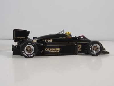 Lot 290 - A pair of MINICHAMPS 1:12 'Ayrton Senna Racing...