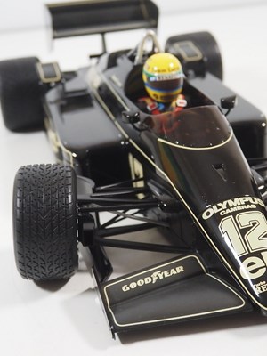 Lot 290 - A pair of MINICHAMPS 1:12 'Ayrton Senna Racing...