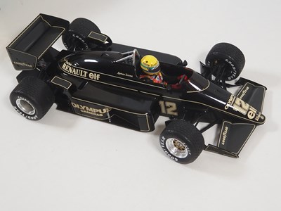 Lot 290 - A pair of MINICHAMPS 1:12 'Ayrton Senna Racing...