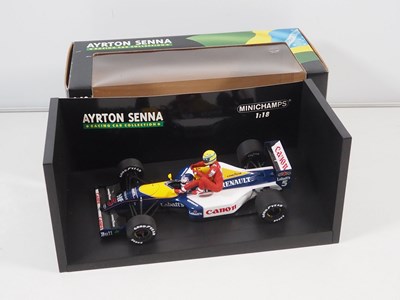 Lot 292 - A group of four MINICHAMPS 1:18 scale 'Ayrton...
