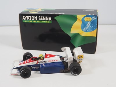 Lot 292 - A group of four MINICHAMPS 1:18 scale 'Ayrton...