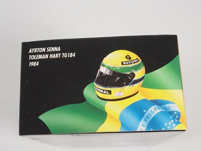 Lot 292 - A group of four MINICHAMPS 1:18 scale 'Ayrton...