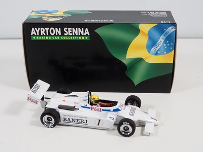 Lot 292 - A group of four MINICHAMPS 1:18 scale 'Ayrton...