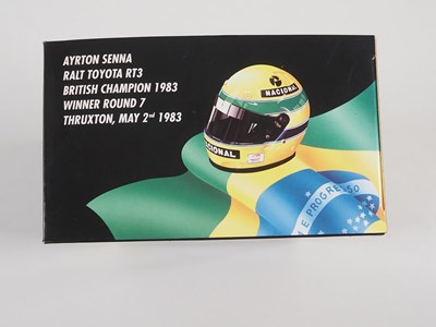Lot 292 - A group of four MINICHAMPS 1:18 scale 'Ayrton...