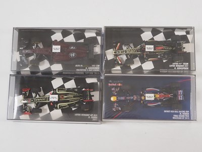 Lot 309 - A group of MINICHAMPS 1:43 scale Formula 1...