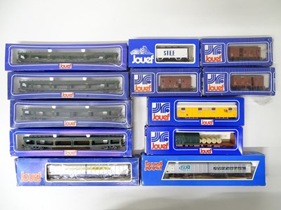 Lot 25 - A group of European Outline goods wagons by...