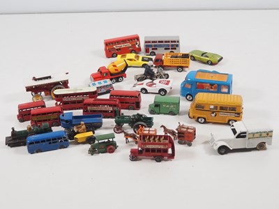 Lot 414 - A group of unboxed diecast vehicles by...