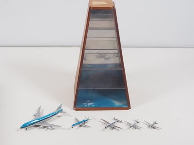 Lot 454 - A SCHABAK 1:600 scale diecast aircraft set...
